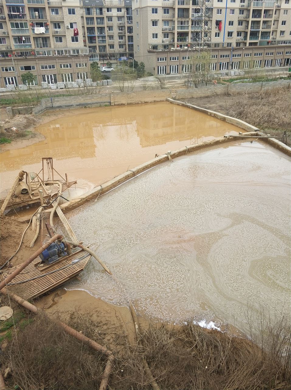双鸭山沉淀池淤泥清理-厂区废水池淤泥清淤